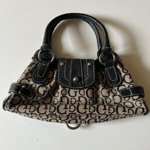 Black and Tan Designer Women's Handbag